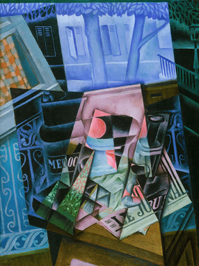 Still Life Before an Open Window, Place Ravignan, 1915